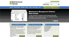 Desktop Screenshot of maintenancepartner.com