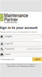 Mobile Screenshot of maintenancepartner.net